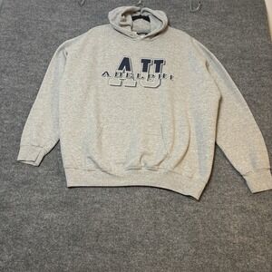 Adelphi Panthers Sweatshirt Mens XL Gray NCAA College Pullover Hoodie JanSport